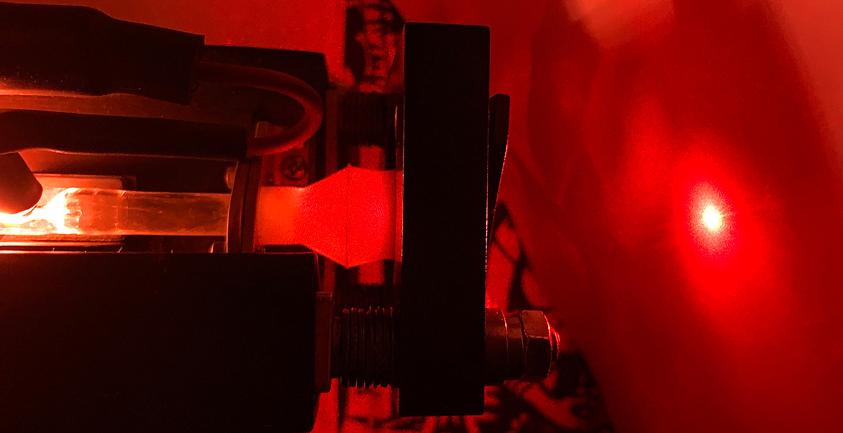 Spectra-Physics SP-082 Laser Output